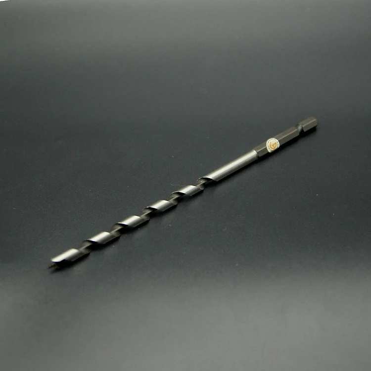 Hình ảnh 6 của mặt hàng Mũi khoan gỗ xoắn ốc Auger Φ6 dài rãnh 100mm chuôi lục Onishi Nhật Bản