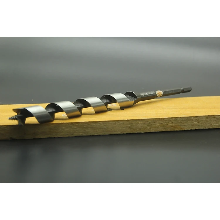 Hình ảnh 8 của mặt hàng Mũi khoan gỗ xoắn ốc Auger Φ16 dài rãnh 135mm chuôi lục Onishi Nhật Bản