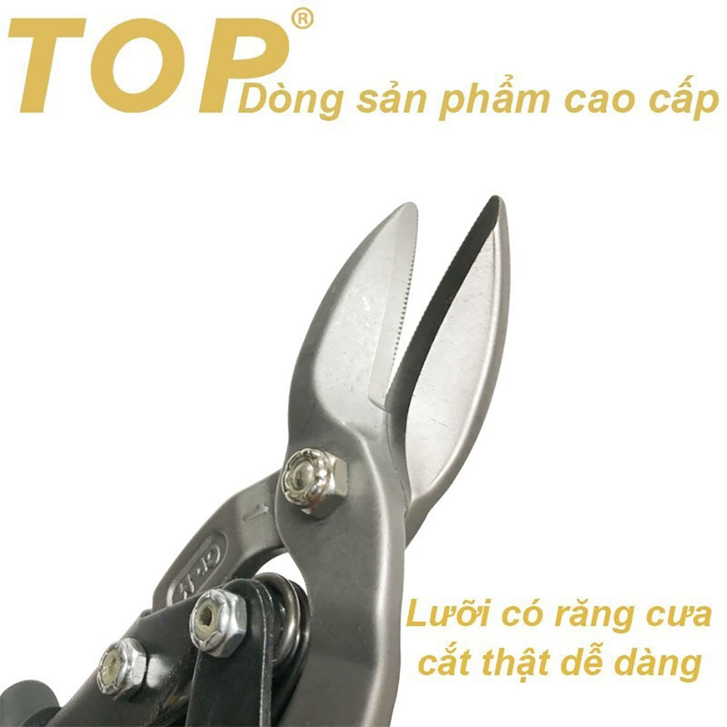 Hình ảnh 6 của mặt hàng Kéo cắt tôn Top ( Vàng )_thẳng TOP