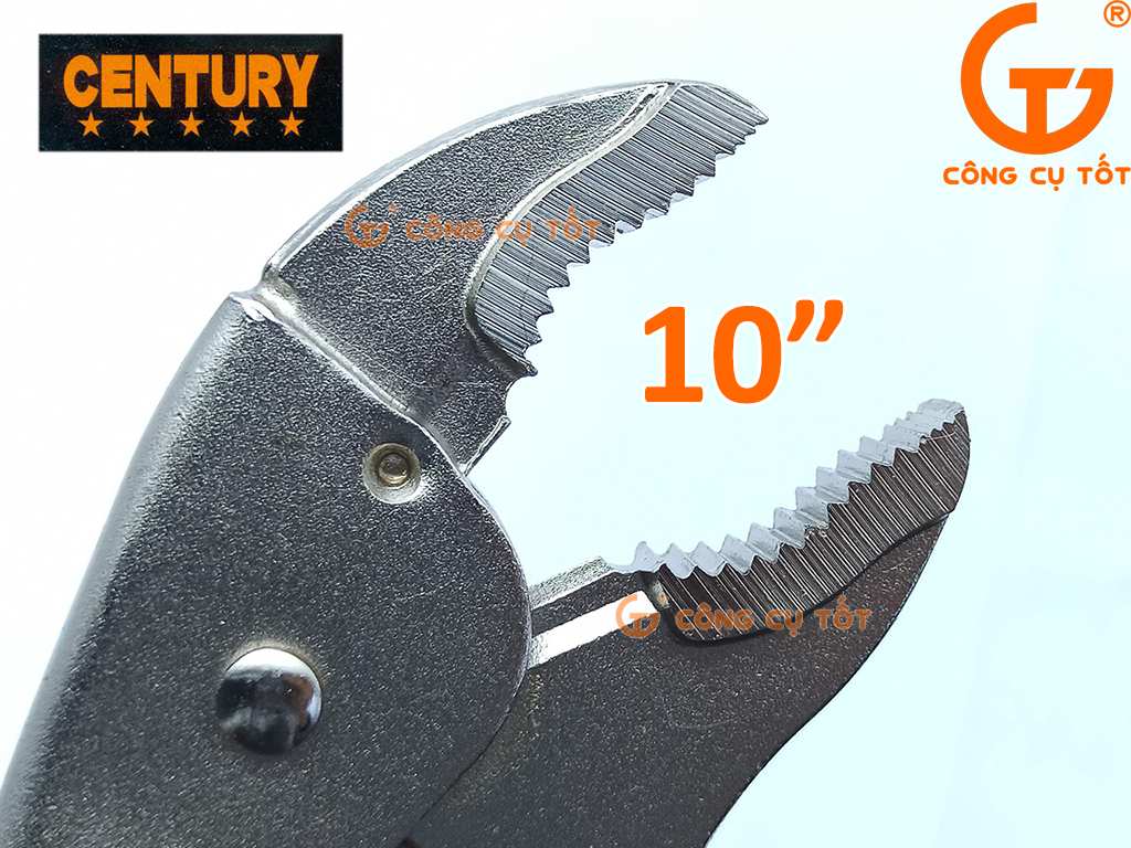 Hình ảnh 2 của mặt hàng Kìm bấm chết cán bọc nhựa Century 10 inch