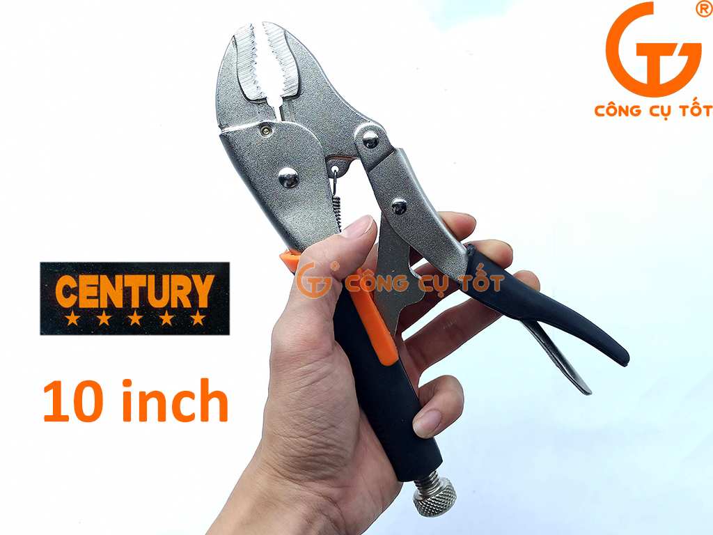 Hình ảnh 7 của mặt hàng Kìm bấm chết cán bọc nhựa Century 10 inch