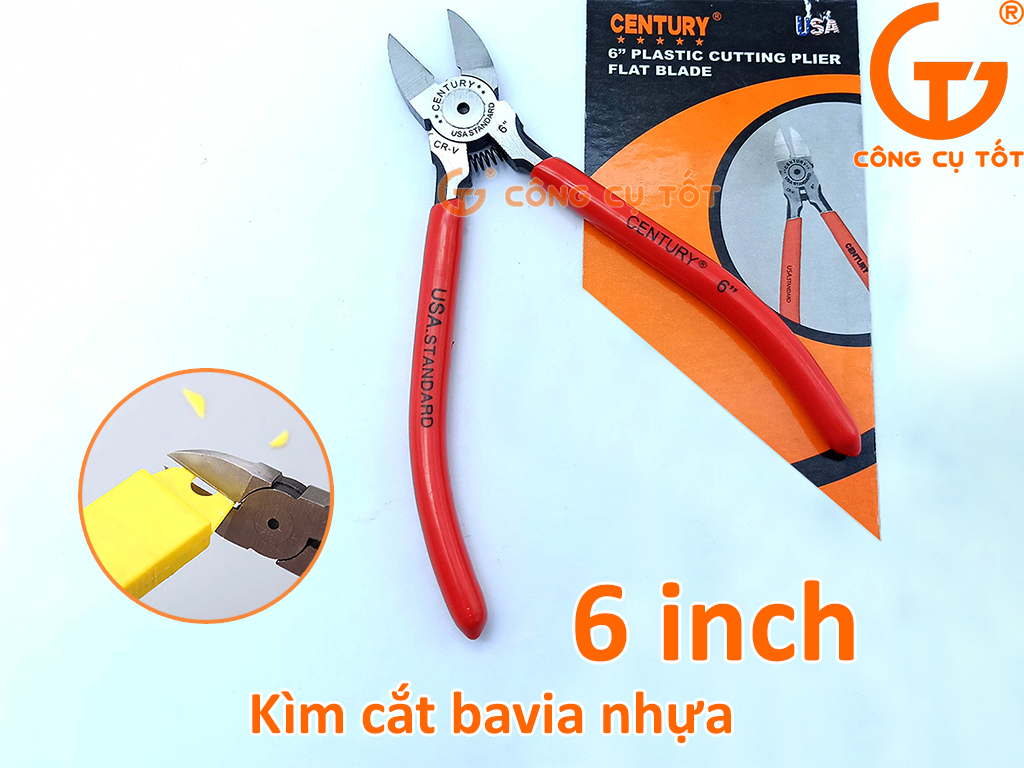 Hình ảnh 9 của mặt hàng Kìm cắt bavia 6 inch