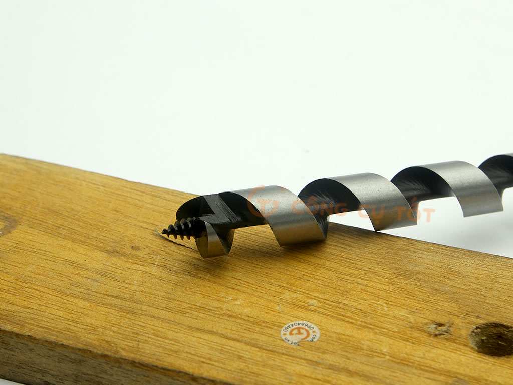 Hình ảnh 6 của mặt hàng Mũi khoan gỗ xoắn ốc Auger Φ14 dài rãnh 135mm chuôi lục Onishi Nhật Bản