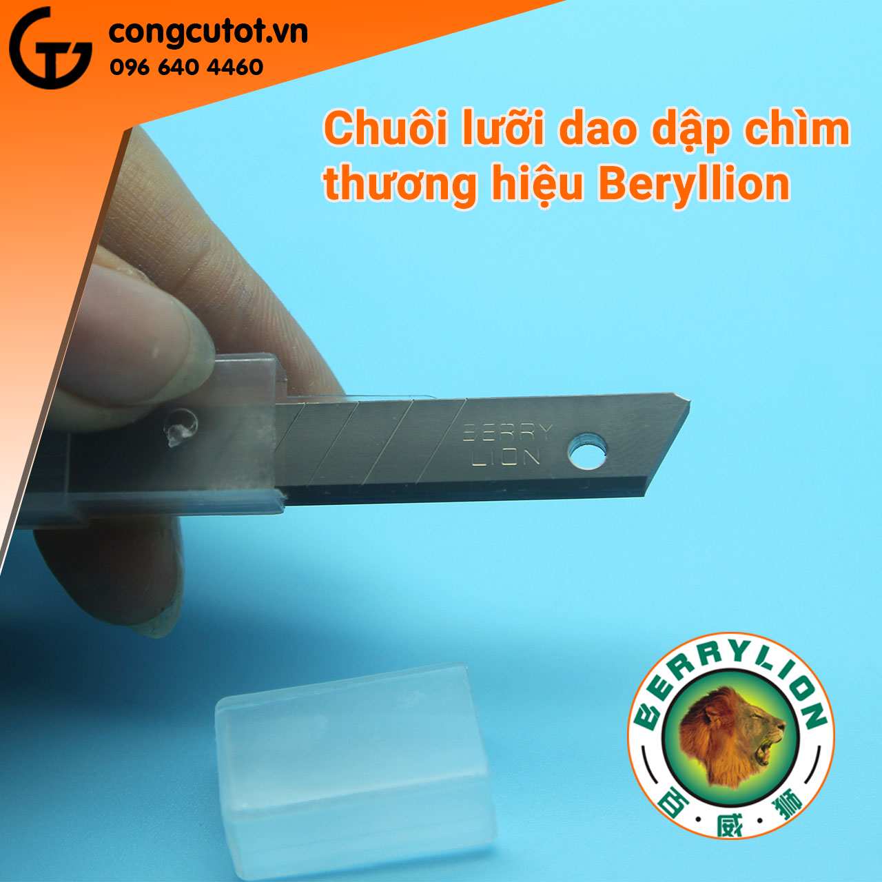 Hình ảnh 5 của mặt hàng Lưỡi dao NHỎ Berrylion A80 (hộp bé 10 lưỡi ). Đặt tối thiếu 50 tép là 5 hộp