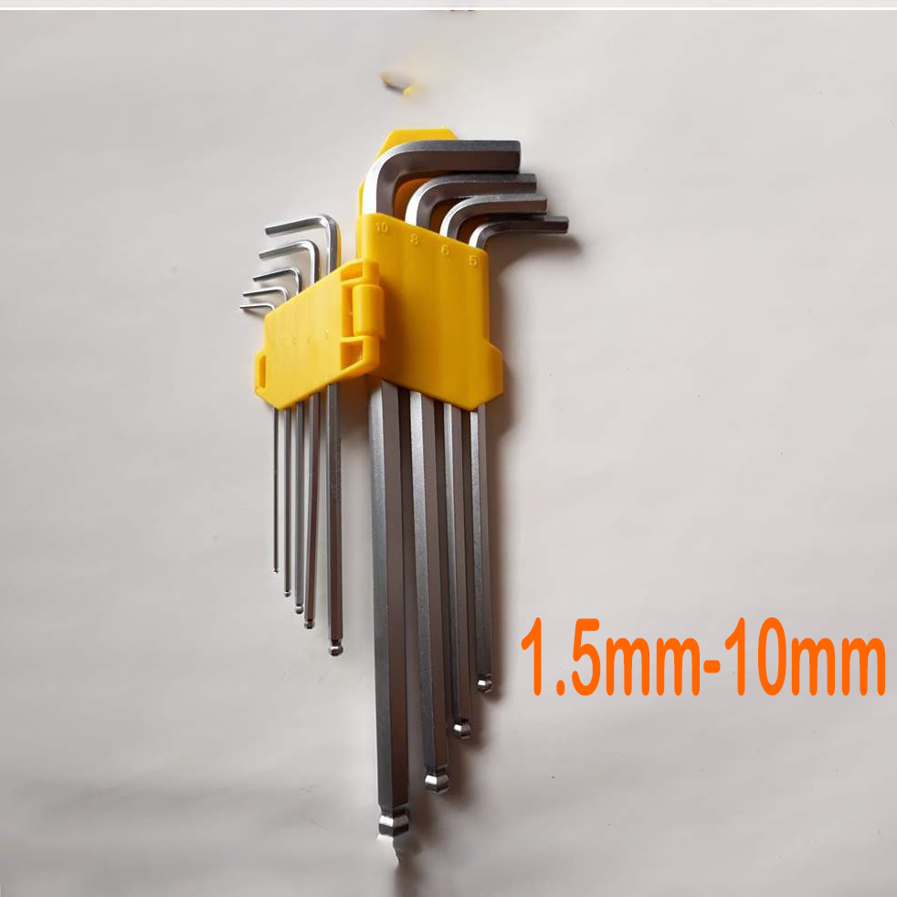 Hình ảnh 1 của mặt hàng Bô lục giác bi YETI 9 cây 1.5mm-10mm