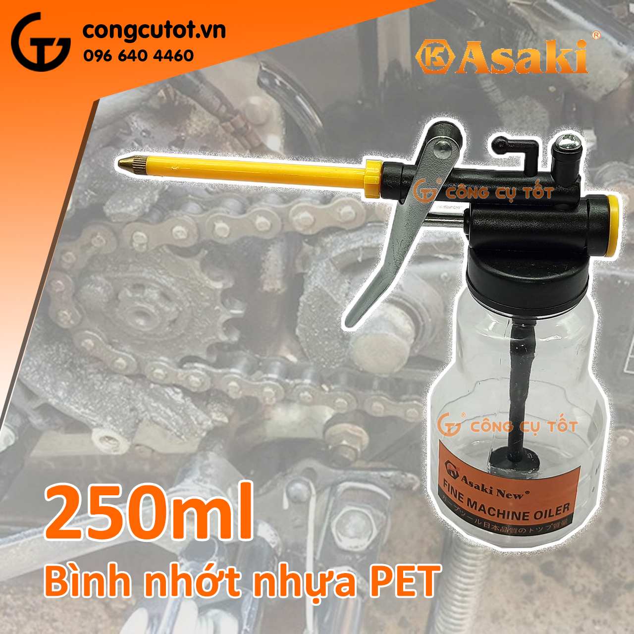 Hình ảnh 12 của mặt hàng Bình châm nhớt bằng nhựa 250g