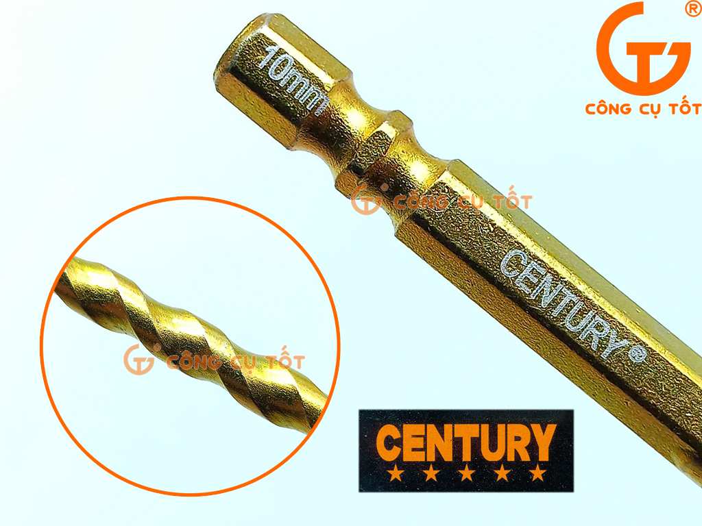 Hình ảnh 6 của mặt hàng Mũi khoan đa năng 4 cạnh 10mm Century