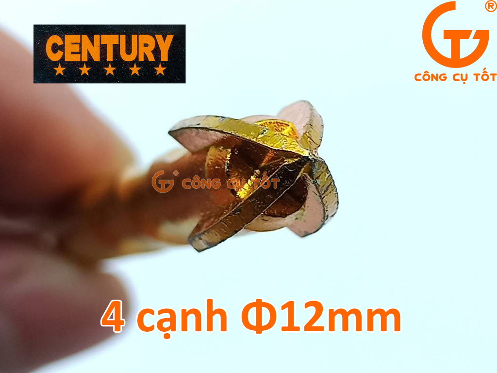 Hình ảnh 4 của mặt hàng Mũi khoan đa năng 4 cạnh 12mm Century