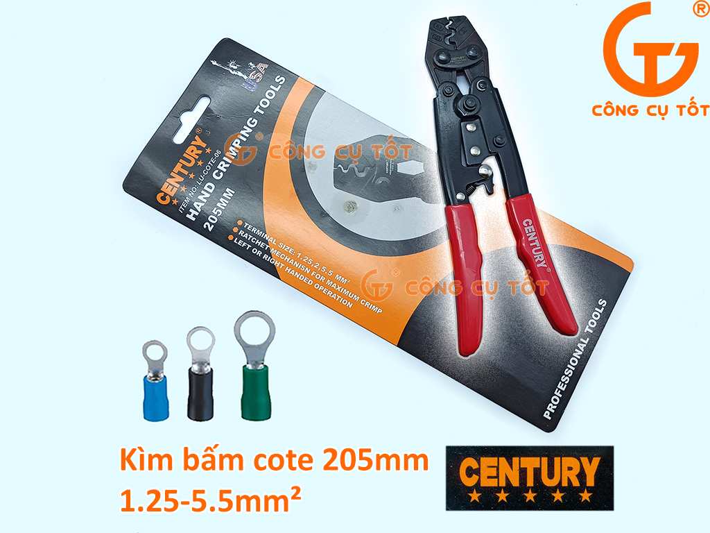 Hình ảnh 18 của mặt hàng Kìm bấm cote Century số 6