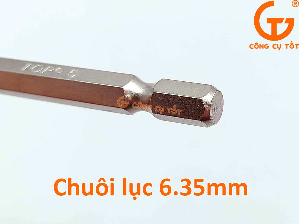 Hình ảnh 4 của mặt hàng Vỉ 10 mũi xiết máy lục giác TOP 65x5mm