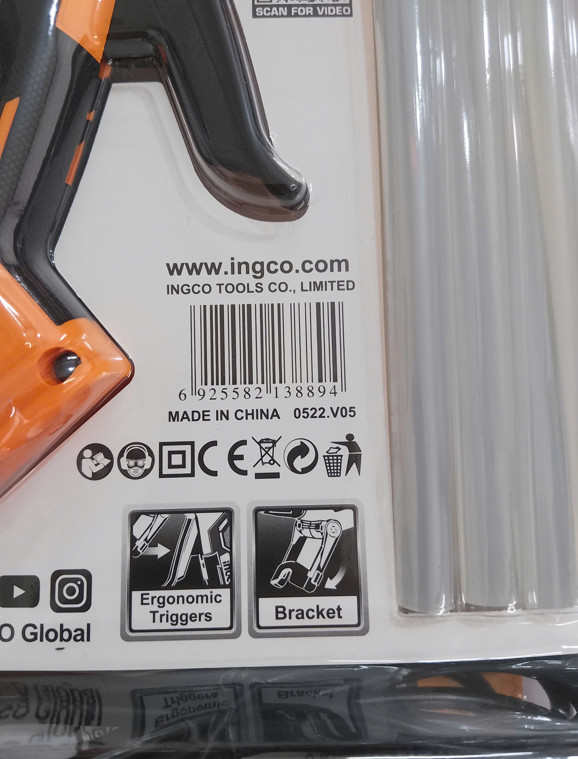 Hình ảnh 3 của mặt hàng Súng bơm keo 30W(220W)