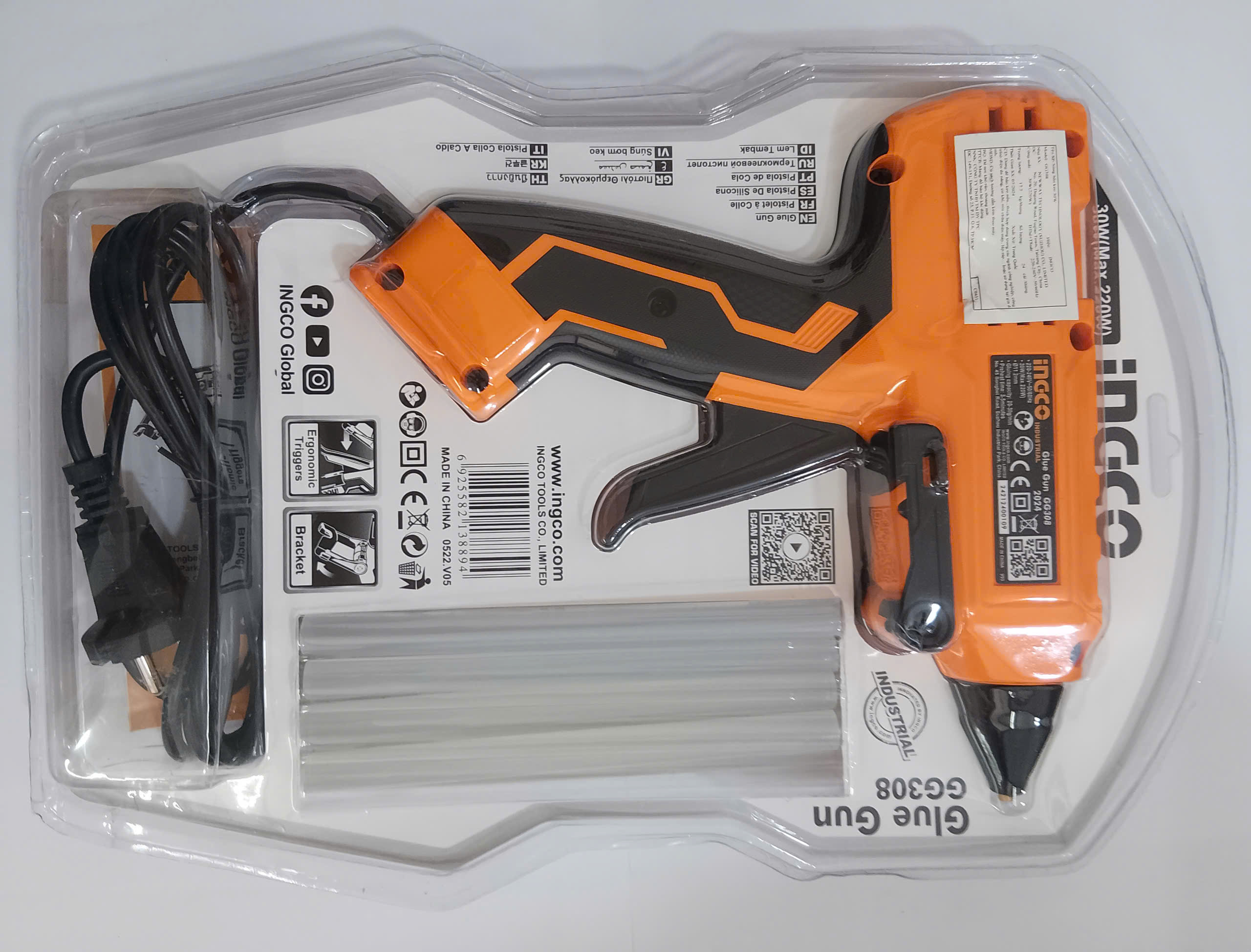 Hình ảnh 4 của mặt hàng Súng bơm keo 30W(220W)