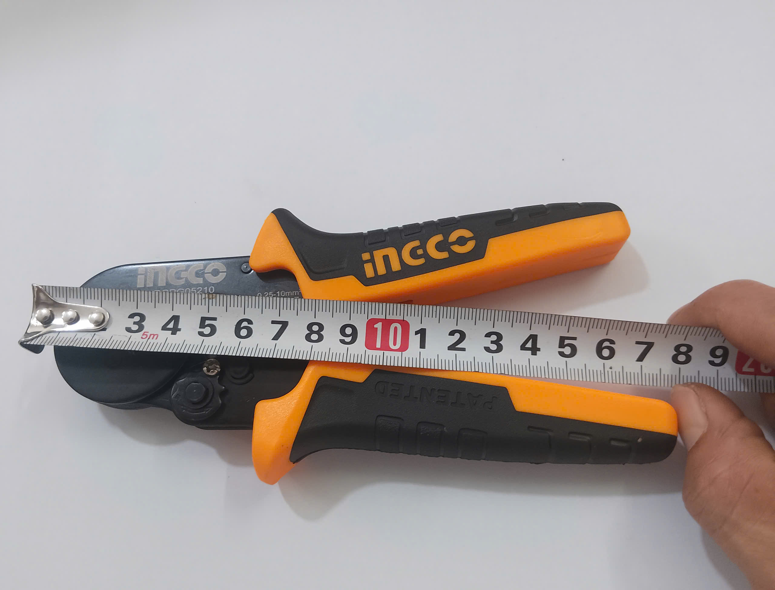 Hình ảnh 4 của mặt hàng Kềm bấm cos dây điện 0.25- 10mm3
