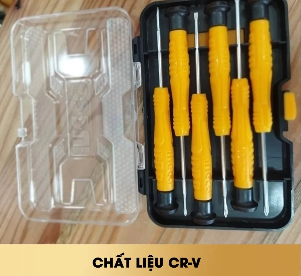 Hình ảnh 2 của mặt hàng Bộ 6 tua vít chính xác