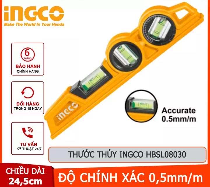 Hình ảnh 2 của mặt hàng Thước thủy 24.5cm