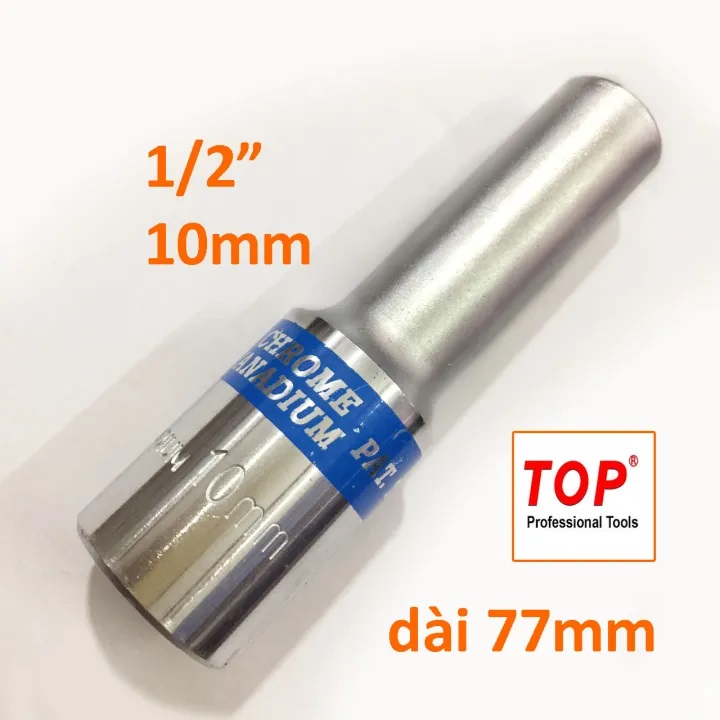 Hình ảnh 5 của mặt hàng ĐẦU TÍP ĐỨC DÀI  1/2"  TOP  ( LỤC ) 10mm TSB-D10M