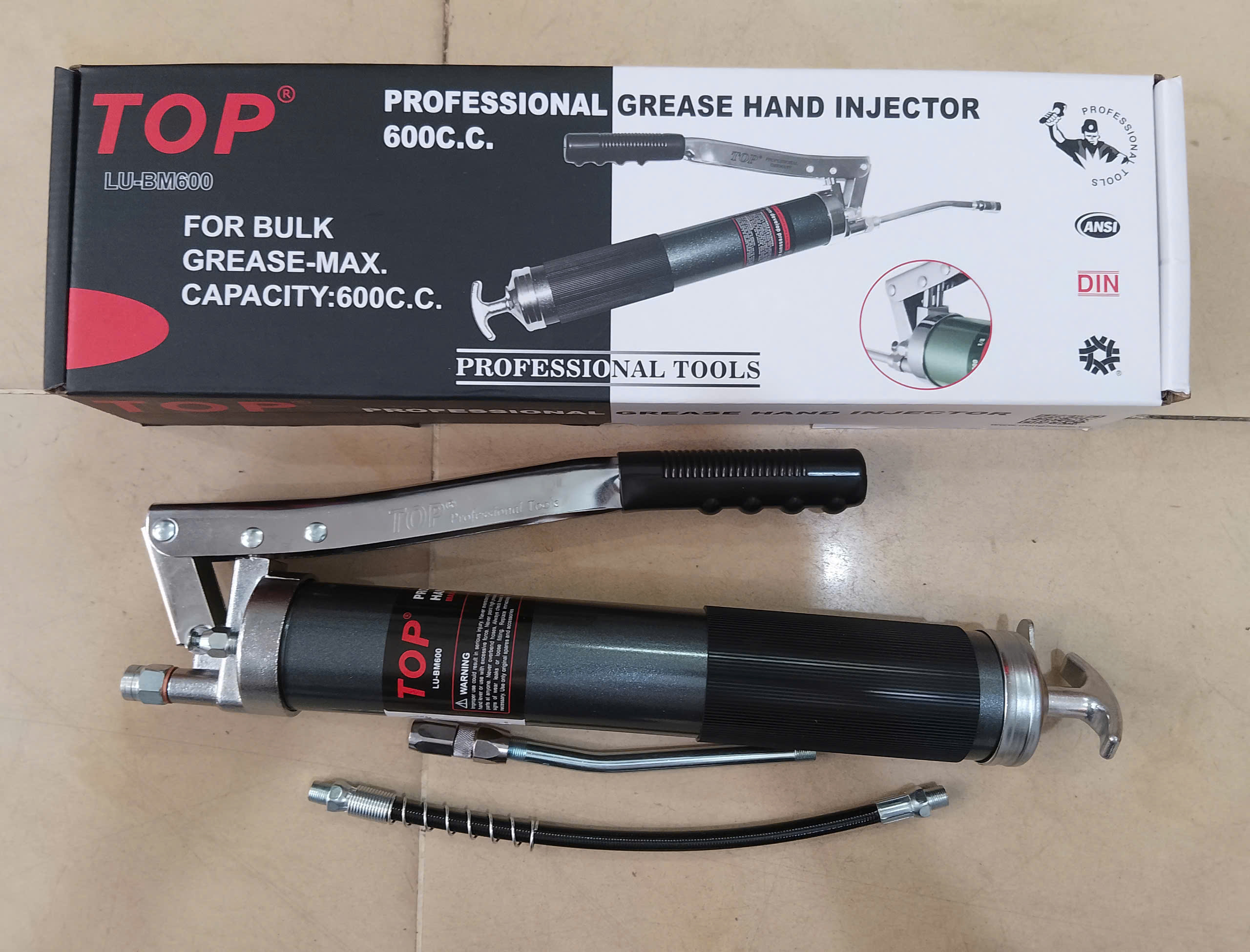 Hình ảnh 6 của mặt hàng Bơm mỡ  600 cc  ( 2 TI )  TOP