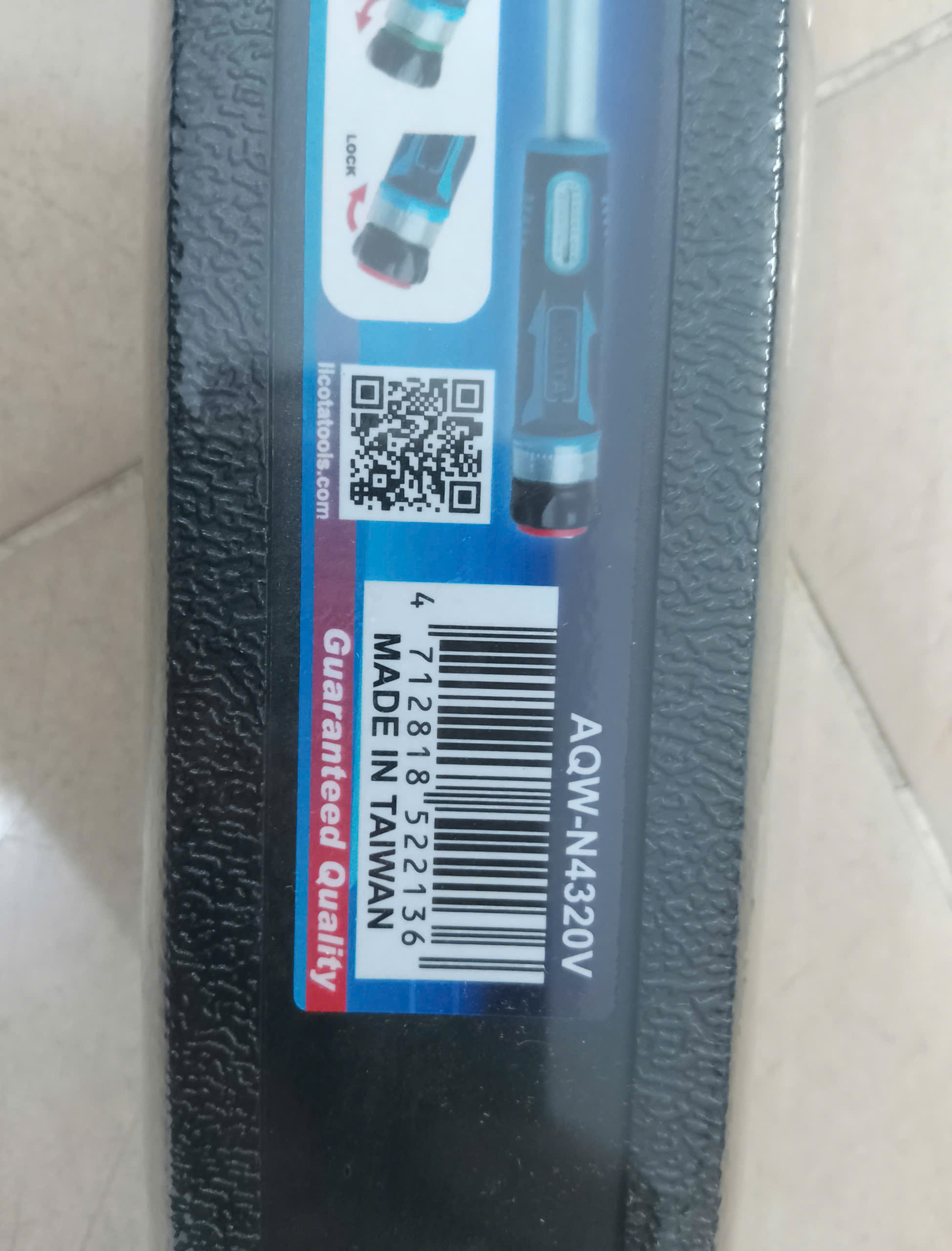 Hình ảnh 10 của mặt hàng Cần nổ 1/2" ĐỒNG HỒ LICOTA_(4320) ( 230 FT/LB - 320 Nm )