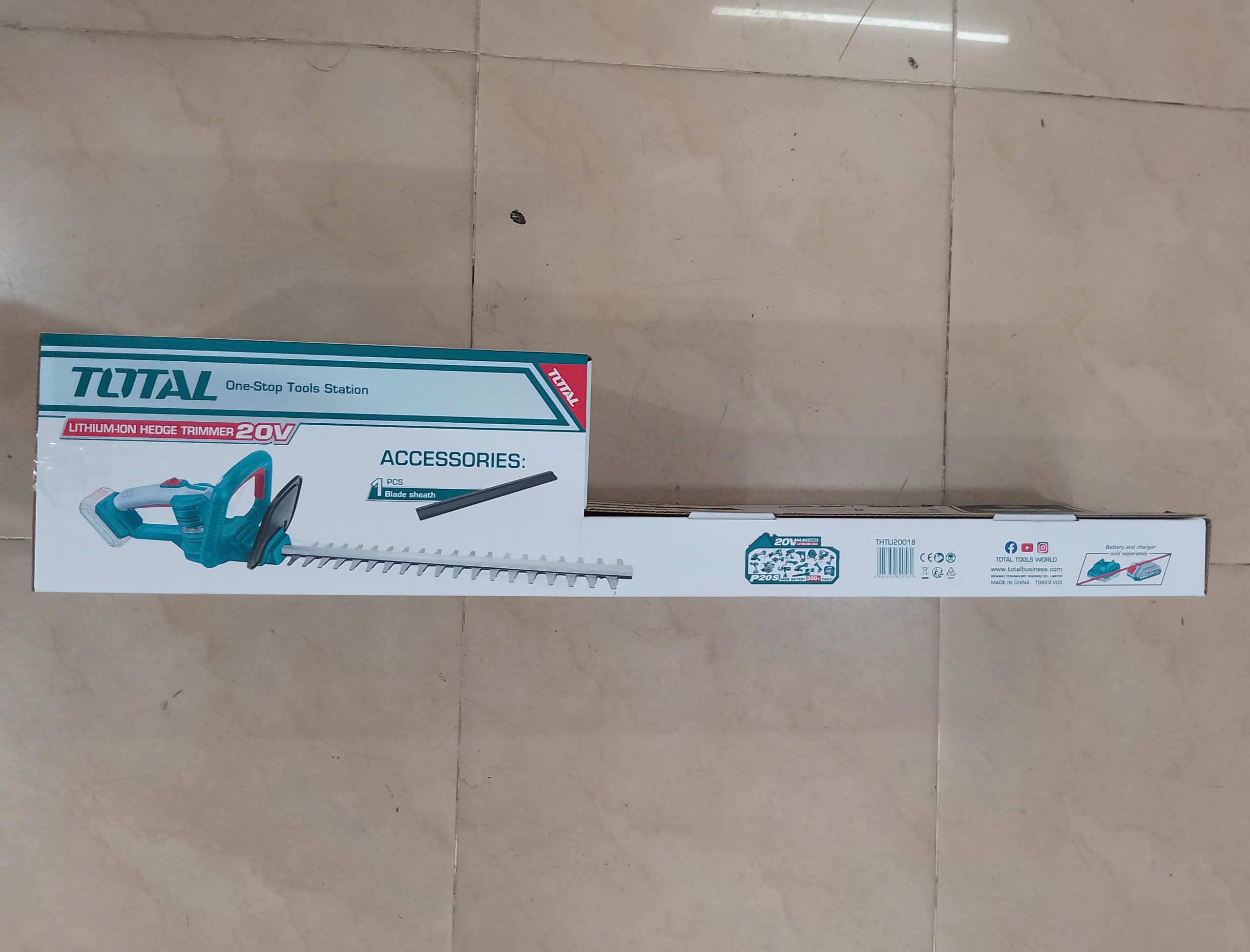 Hình ảnh 25 của mặt hàng Máy cắt hàng rào dùng pin 20V Total (không gồm pin và sạc)