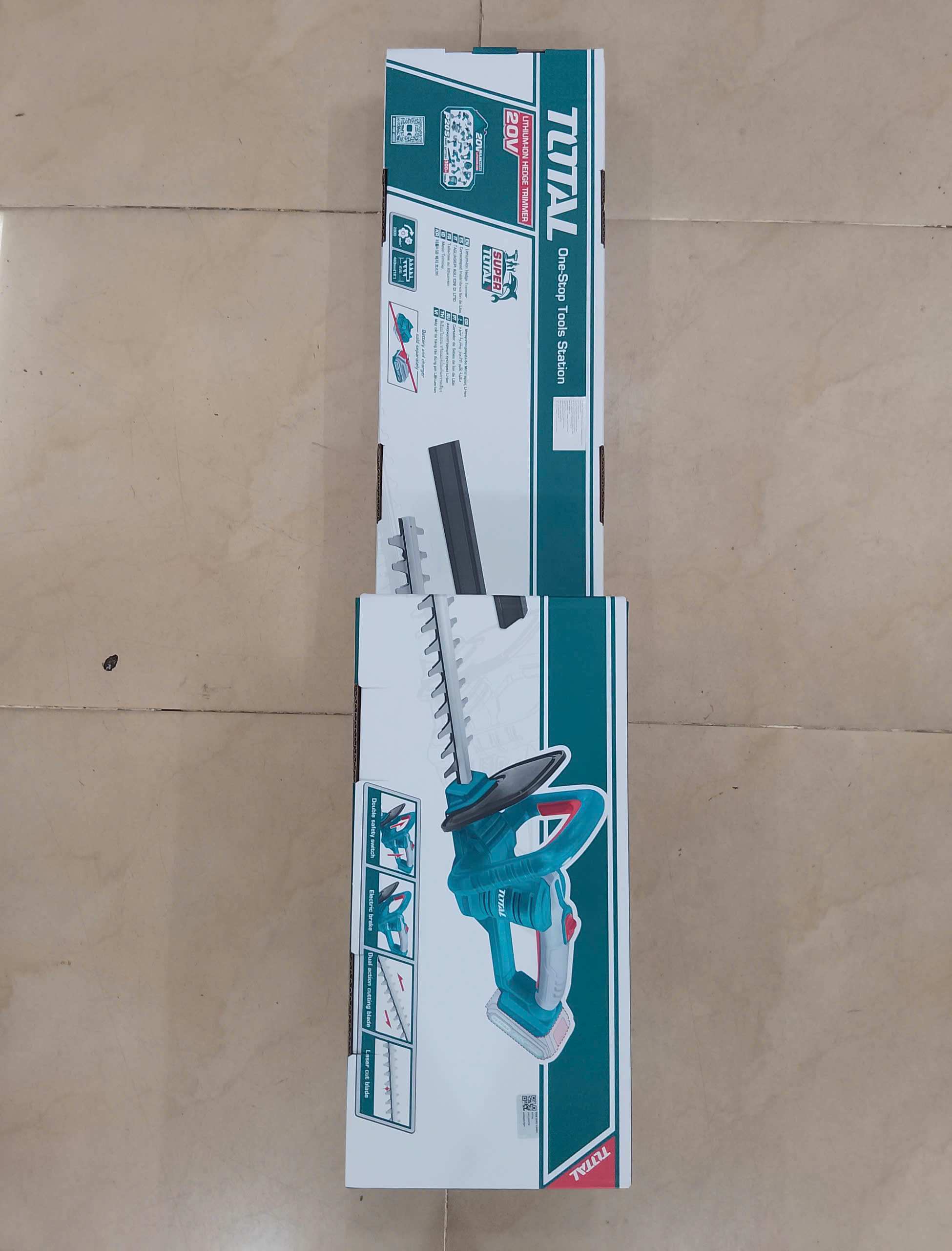 Hình ảnh 18 của mặt hàng Máy cắt hàng rào dùng pin 20V Total (không gồm pin và sạc)