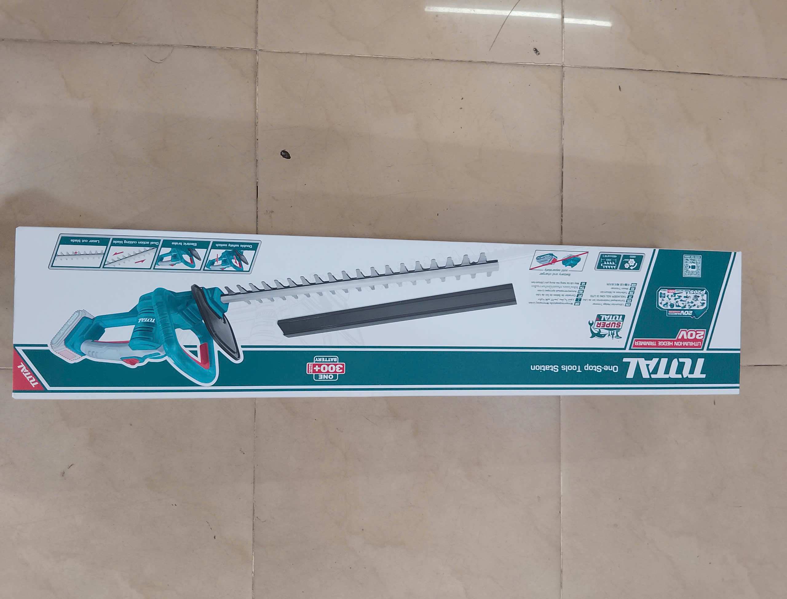 Hình ảnh 20 của mặt hàng Máy cắt hàng rào dùng pin 20V Total (không gồm pin và sạc)
