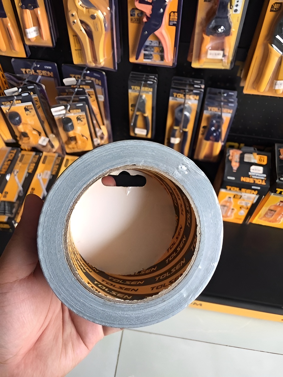 Hình ảnh 7 của mặt hàng Băng keo vải duct tape - siêu dính 25m TOLSEN 50281