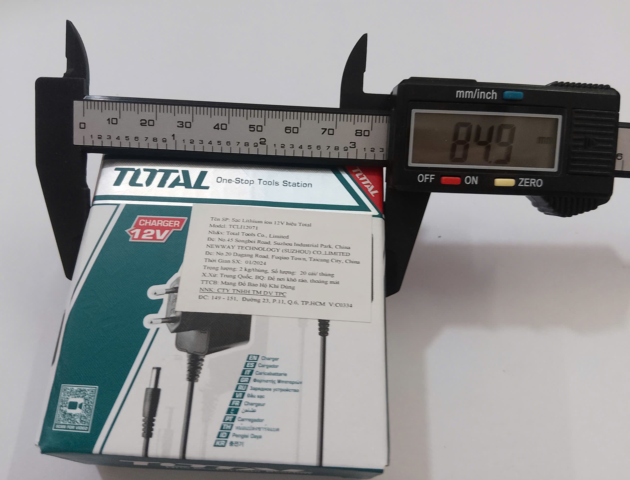 Hình ảnh 6 của mặt hàng Sạc pin Lithium 12V (S12)