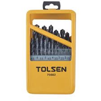 Hình ảnh 1 của mặt hàng Bộ khoan sắt 25 cây hss (công nghiệp) TOLSEN 75082