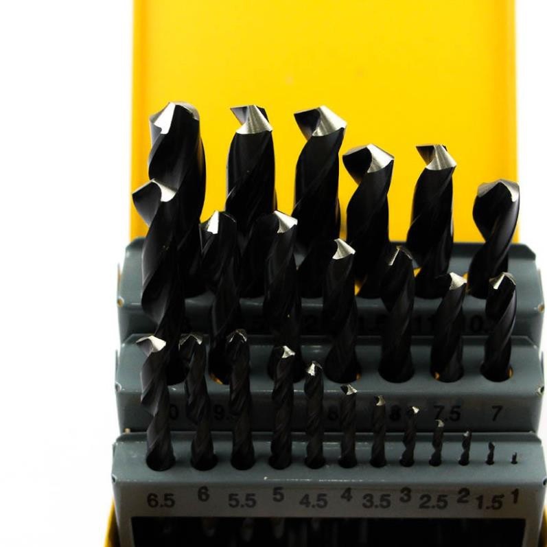 Hình ảnh 8 của mặt hàng Bộ khoan sắt 25 cây hss (công nghiệp) TOLSEN 75082