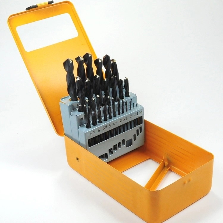 Hình ảnh 2 của mặt hàng Bộ khoan sắt 25 cây hss (công nghiệp) TOLSEN 75082