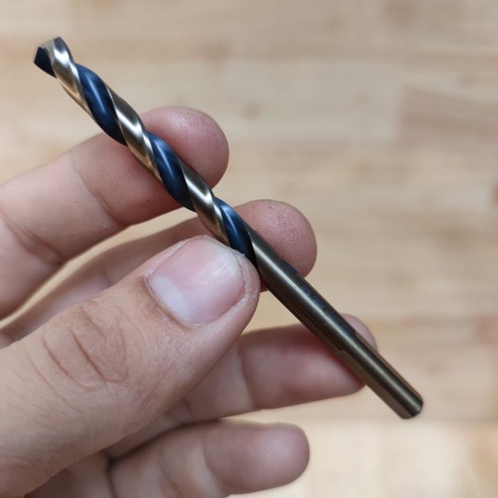 Hình ảnh 6 của mặt hàng Bộ 19 mũi khoan sắt vàng - đen hss TOLSEN 75086