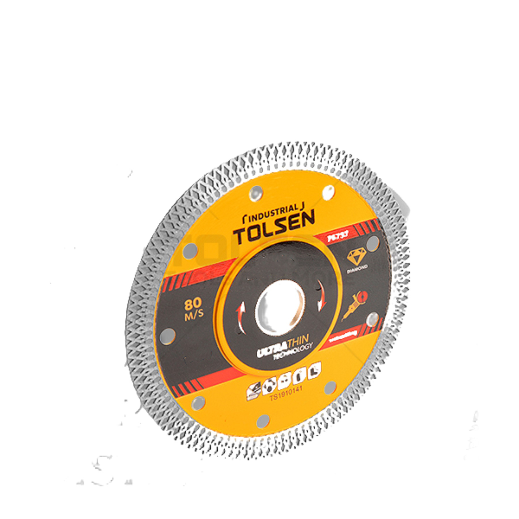 Hình ảnh 1 của mặt hàng Đĩa cắt kim cương siêu mỏng (công nghiệp) 230mm TOLSEN 76759