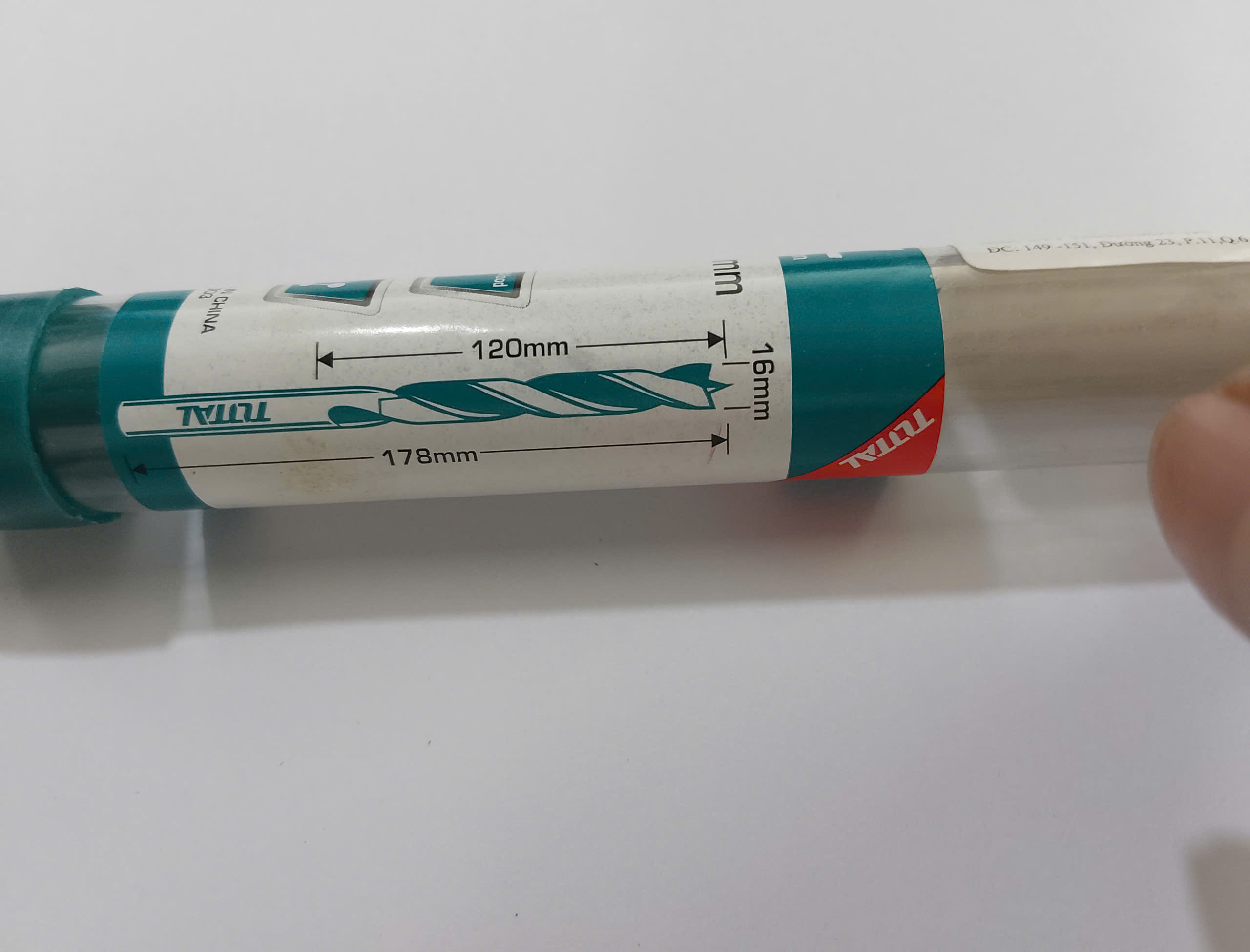 Hình ảnh 4 của mặt hàng MŨI KHOAN GỖ 16mm Total