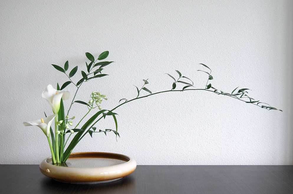 Kỹ thuật cắm hoa Ikebana Nhật Bản