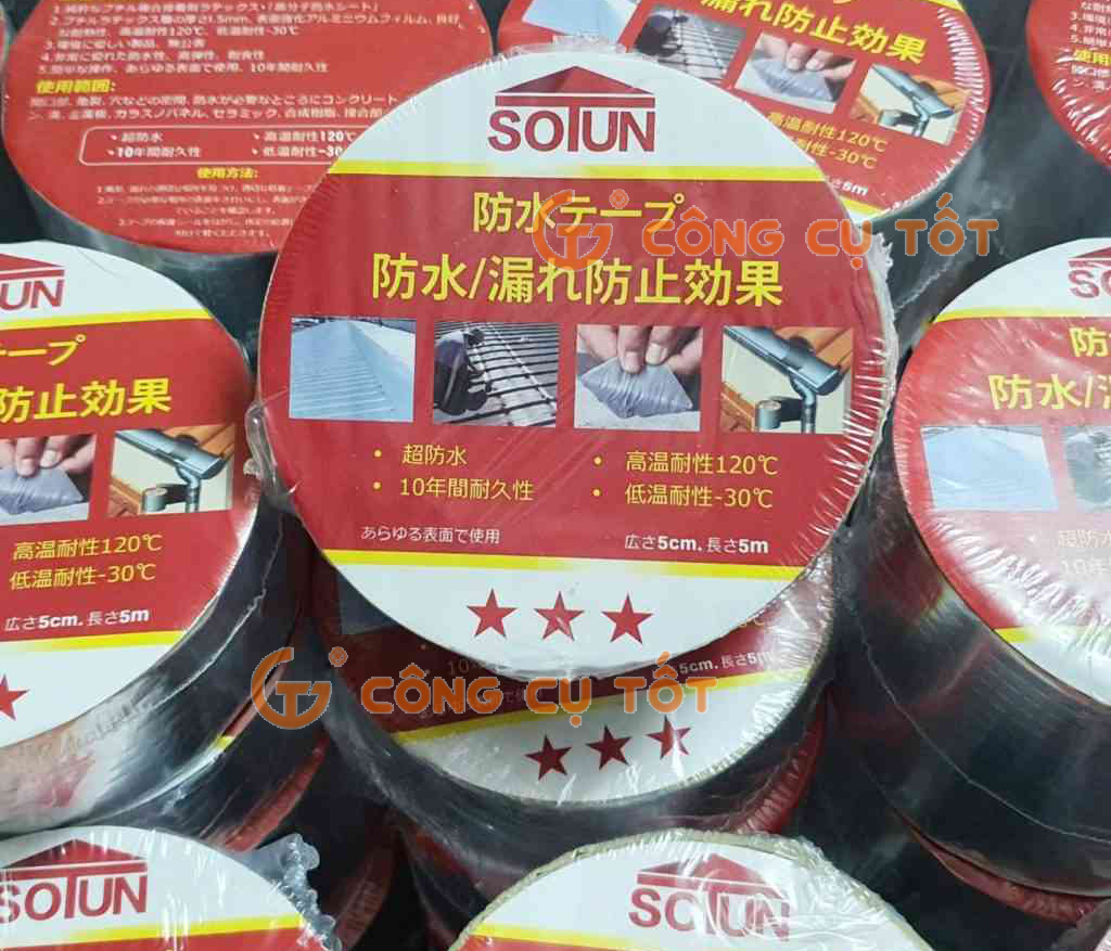 Băng keo chống thấm Nhật Bản - Sotun 