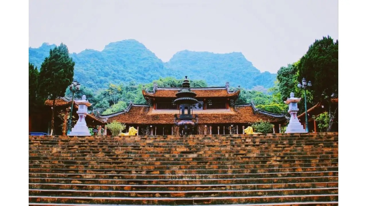 Một góc bình yên tại chùa Thiên Trù Ảnh: sưu tầm