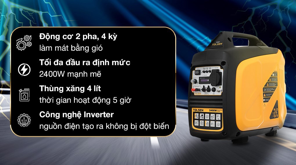 Máy phát điện Tolsen có tốt không? Những đặc điểm nổi bật?