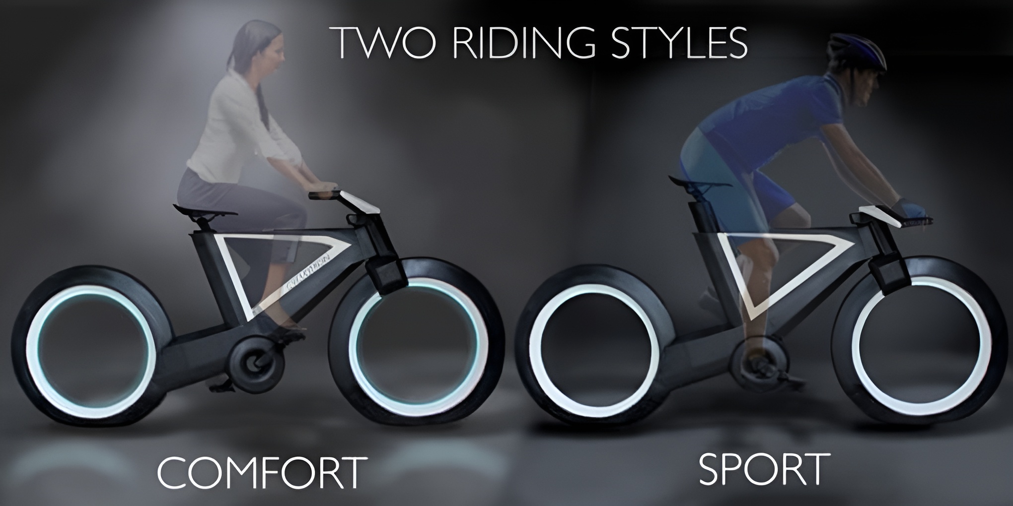 Hai phong cách đạp xe