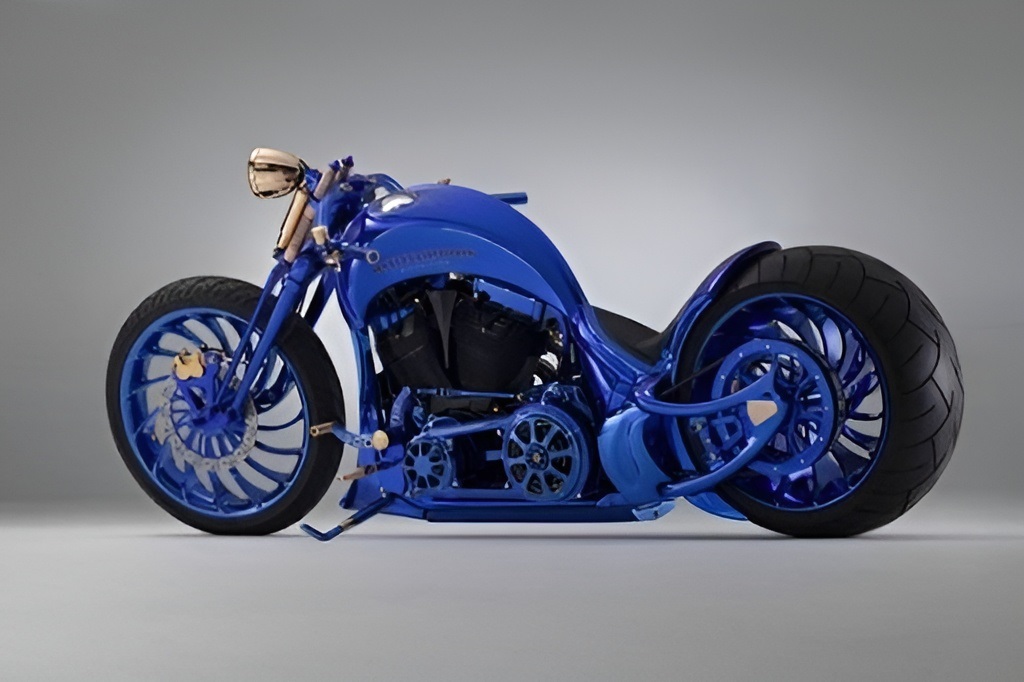 Harley Davidson có mức giá lên tới con số 42 tỷ đồng nhờ lớp diện mạo “đắt giá”. (pinterest)