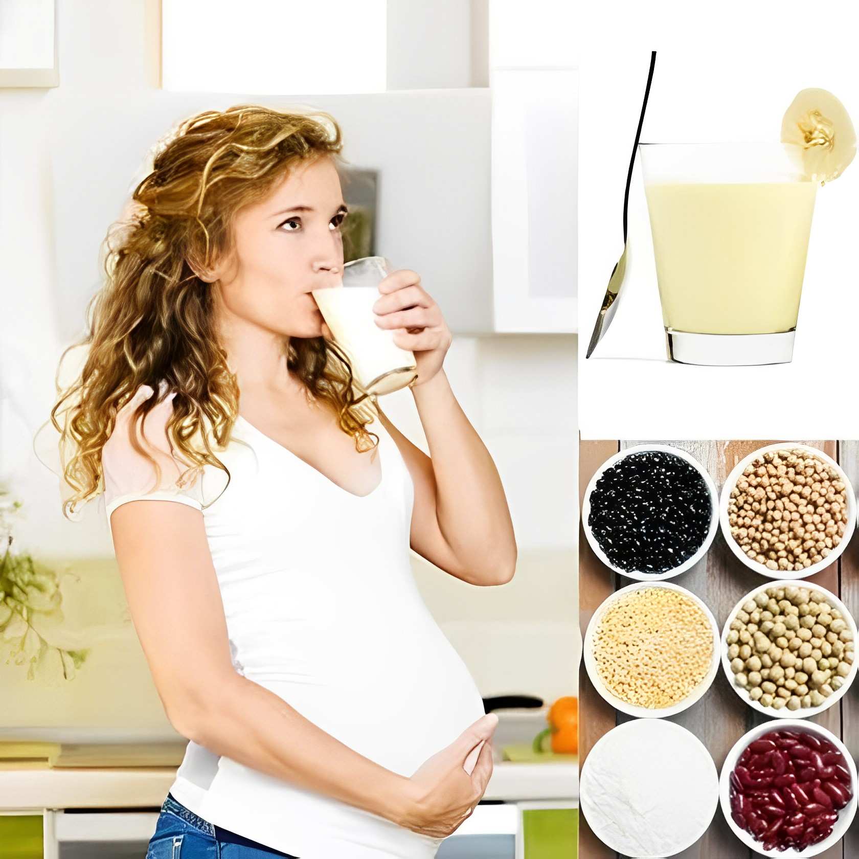 Sữa hạt rất tốt cho cơ thể của mẹ bầu