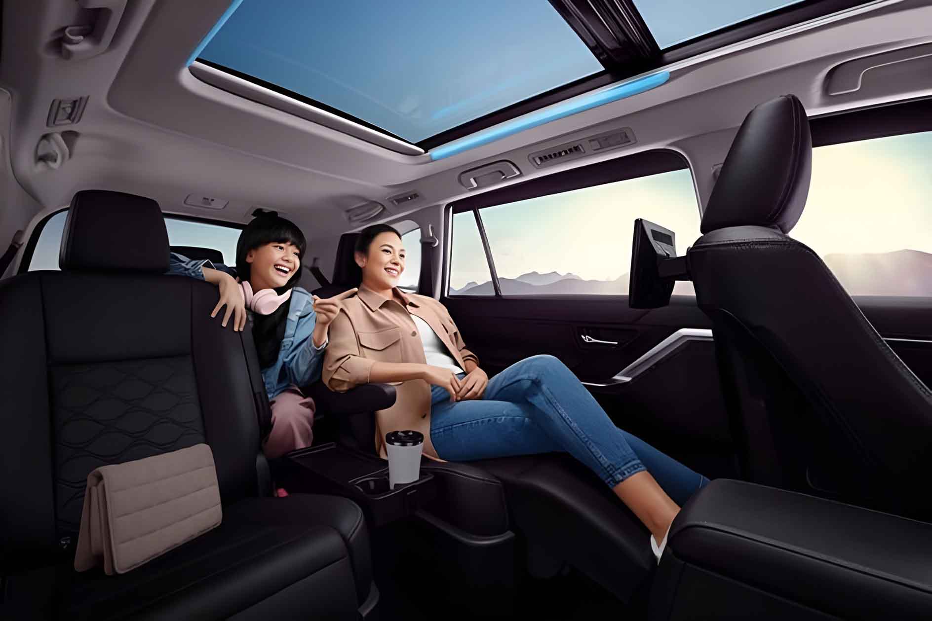 Ghế ngồi thoải mái của Toyota Innova
