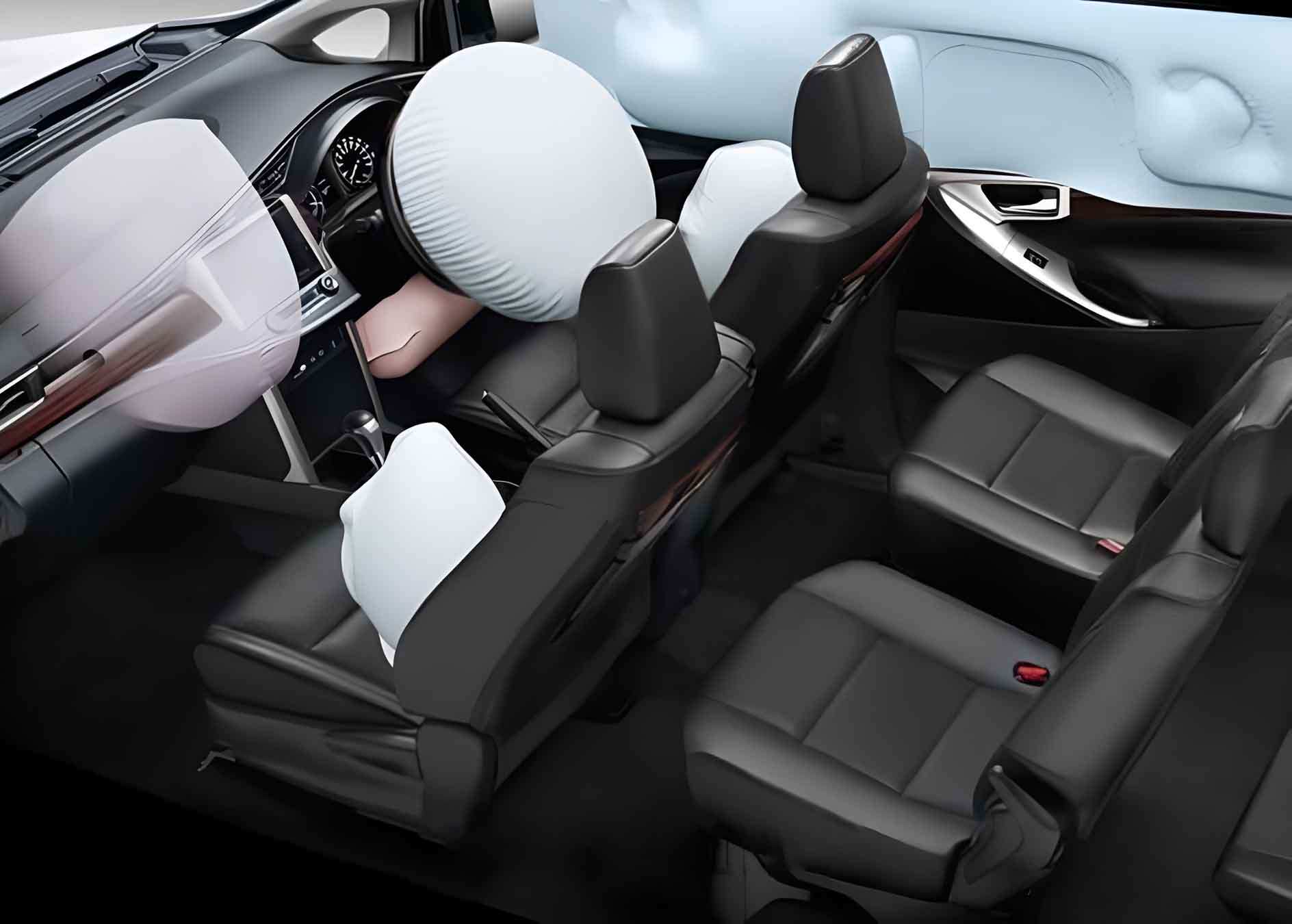 Hệ thống túi khí an toàn của Toyota Innova
