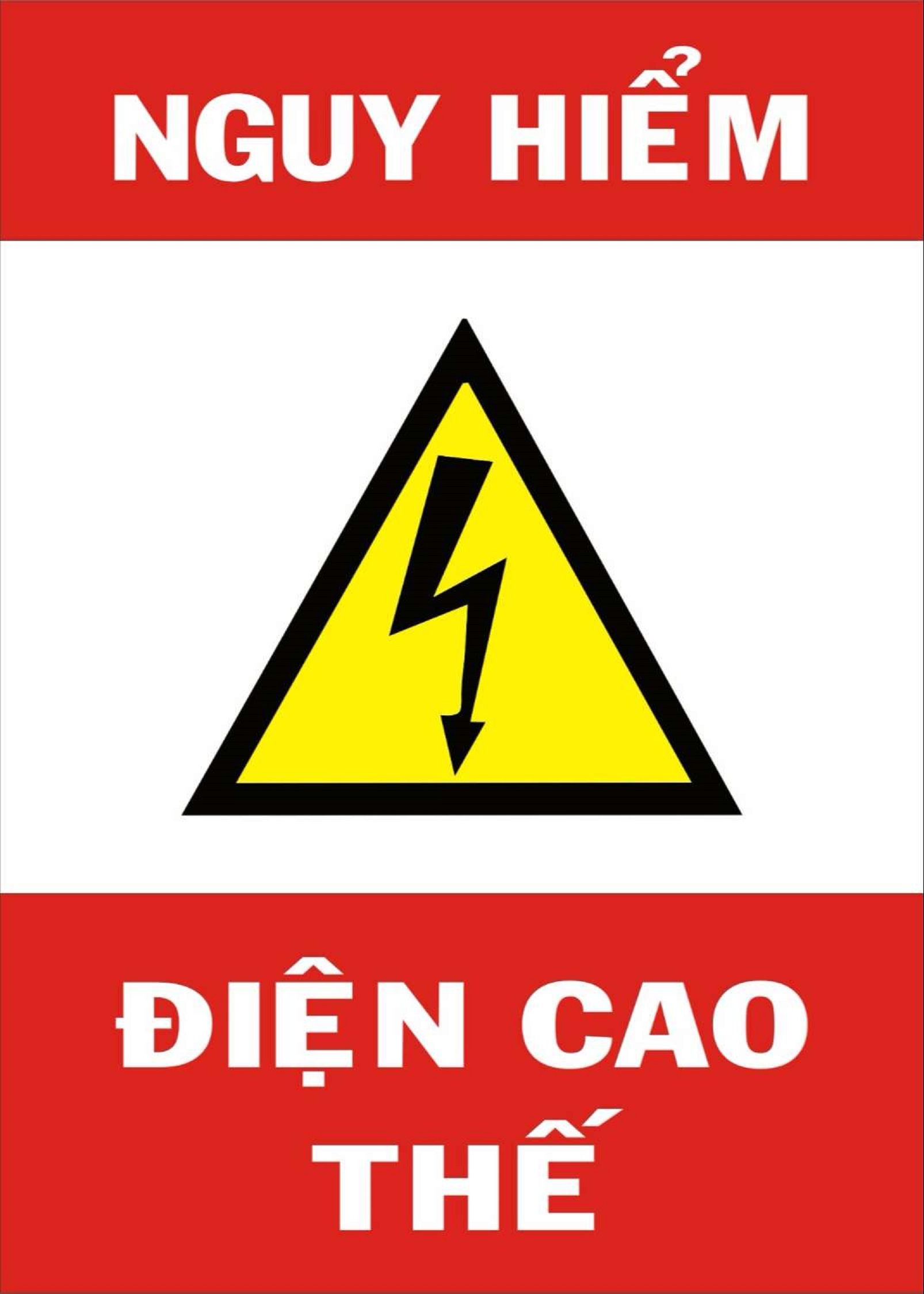 Cảnh báo nguy hiểm điện