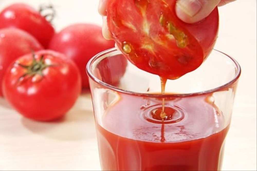 Nước ép cà chua - một trong những cách thức làm đẹp da từ cà chua