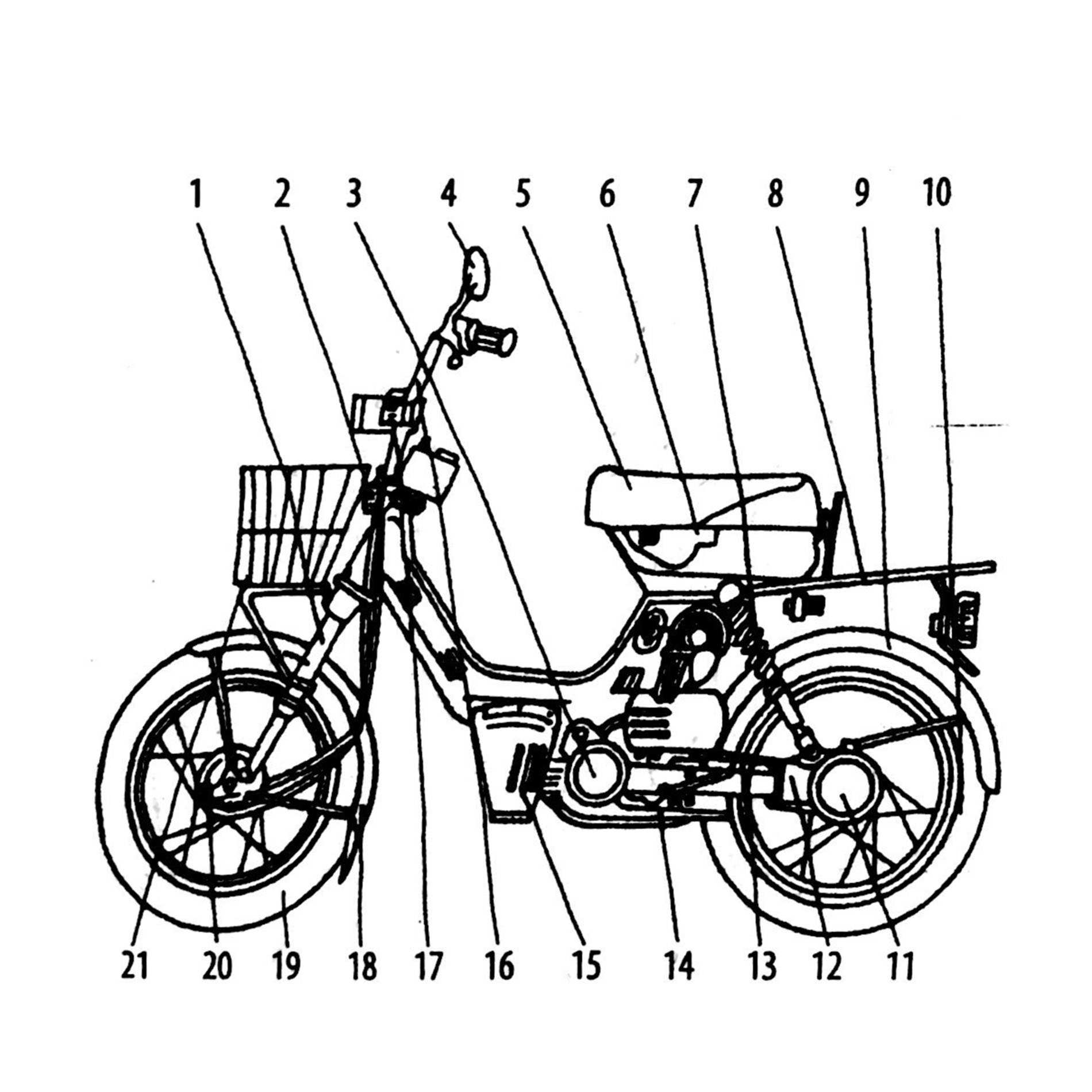 cấu tạo xe gắn máy