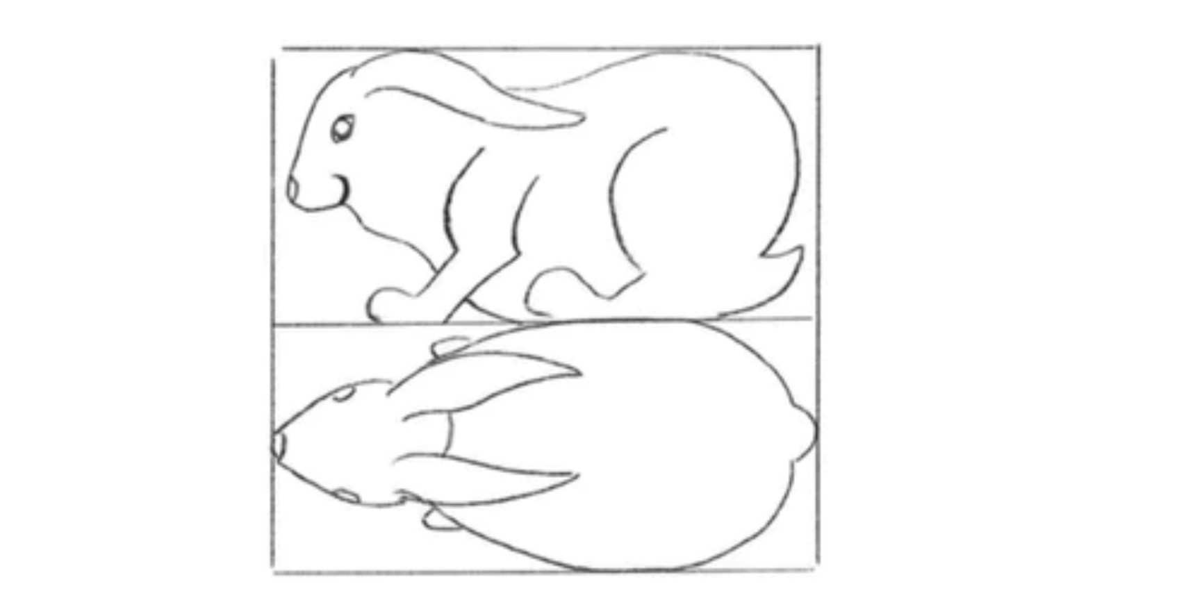 Mẫu khắc con thỏ