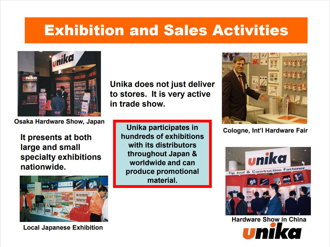 Sự độc đáo trong cách bán hàng của Unika