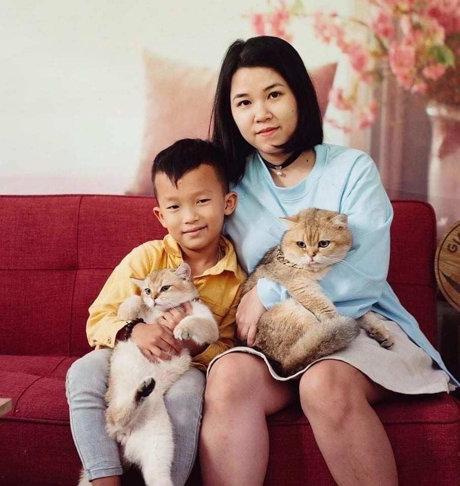 Chị Hương dành 15 triệu đồng/tháng để nuôi mèo