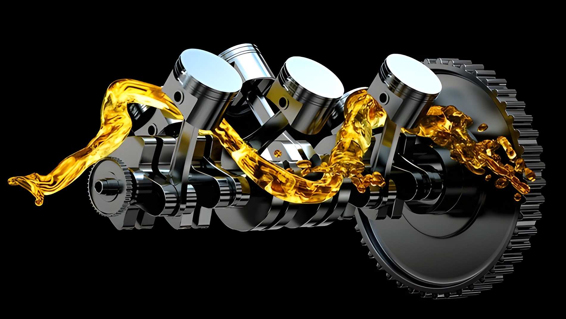 Dầu bôi trơn đóng vai trò quan trọng trong quá trình vận hành động cơ của xe máy 