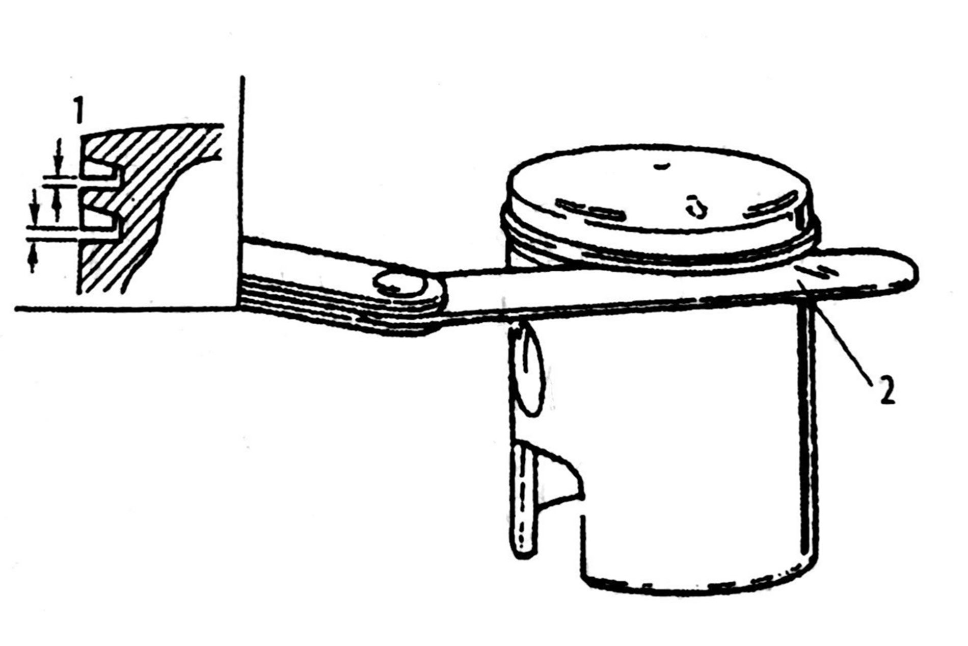 Kiểm tra độ hở bên của vòng găng pít tông
